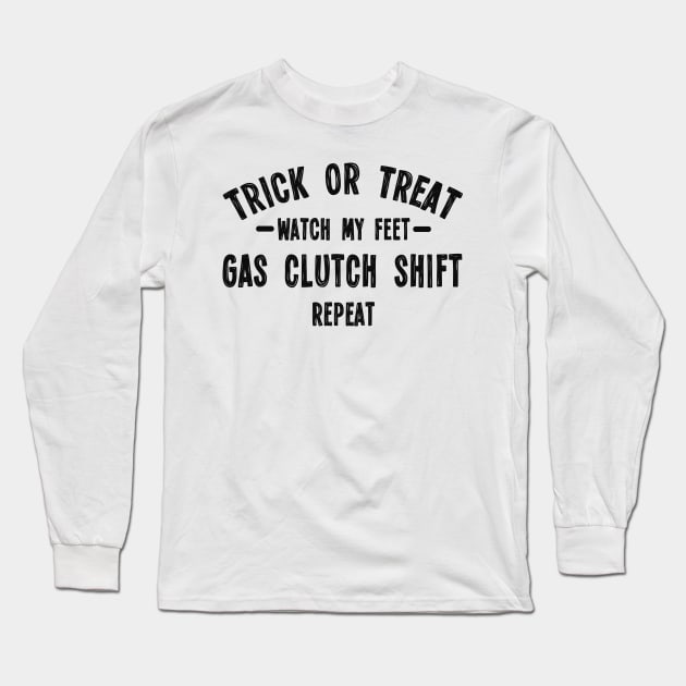 Trick or Treating for car people Long Sleeve T-Shirt by hoddynoddy